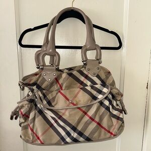 Burberry Nova Check Diaper Bag